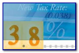 New Tax Rate 3.8% Net Investment Tax